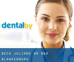 Beck Juliane Dr. (Bad Blankenburg)
