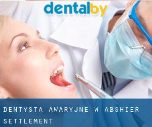Dentysta awaryjne w Abshier Settlement