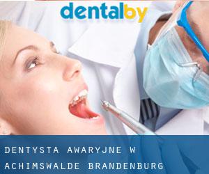 Dentysta awaryjne w Achimswalde (Brandenburg)