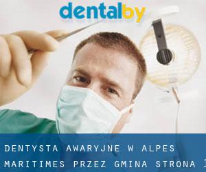 Dentysta awaryjne w Alpes-Maritimes przez gmina - strona 1