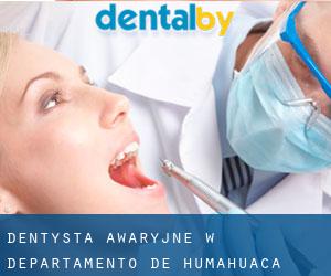 Dentysta awaryjne w Departamento de Humahuaca