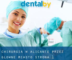 Chirurgia w Alicante przez główne miasto - strona 1