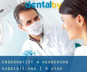 Endodontist w Henderson Subdivisions 1-4 (Utah)