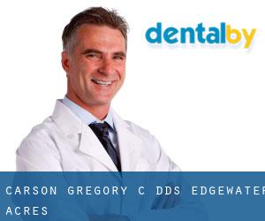 Carson Gregory C DDS (Edgewater Acres)