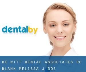 De Witt Dental Associates PC: Blank Melissa J DDS