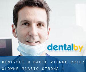 dentyści w Haute-Vienne przez główne miasto - strona 1