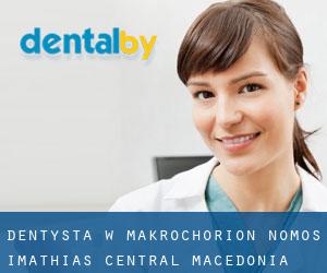 dentysta w Makrochórion (Nomós Imathías, Central Macedonia)