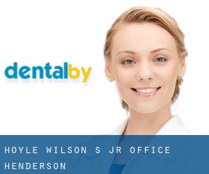 Hoyle Wilson S Jr Office (Henderson)