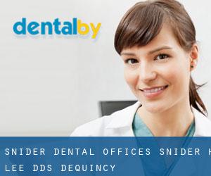 Snider Dental Offices: Snider H Lee DDS (DeQuincy)